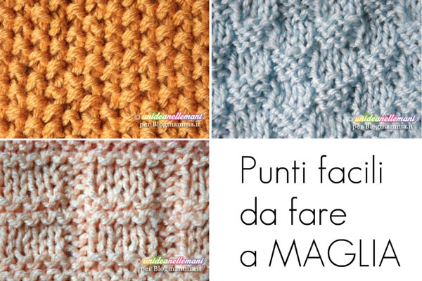 punti facili da fare a maglia