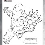 Disegni da colorare degli avengers_iron man