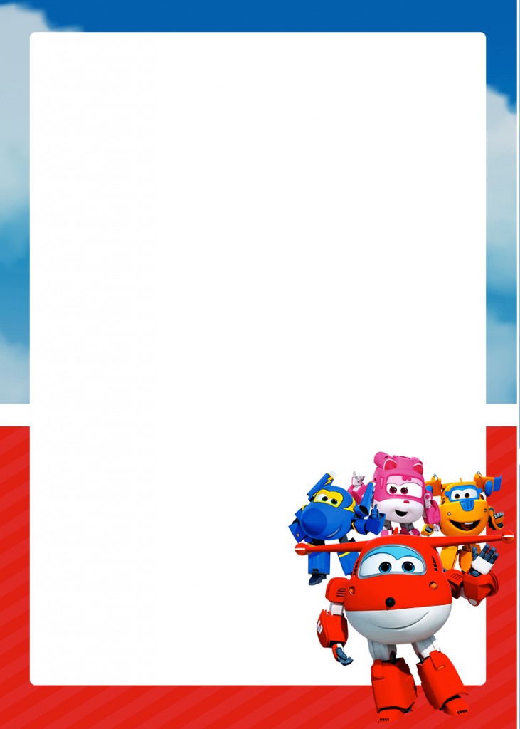 Festa di compleanno dei Super Wings_inviti_2