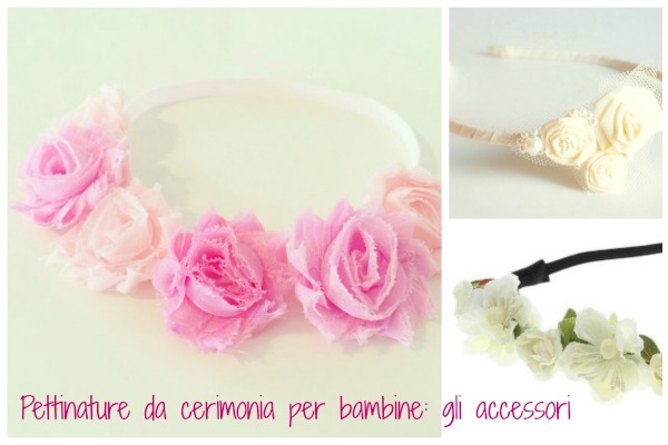 accessori pettinature bambine cerimonie