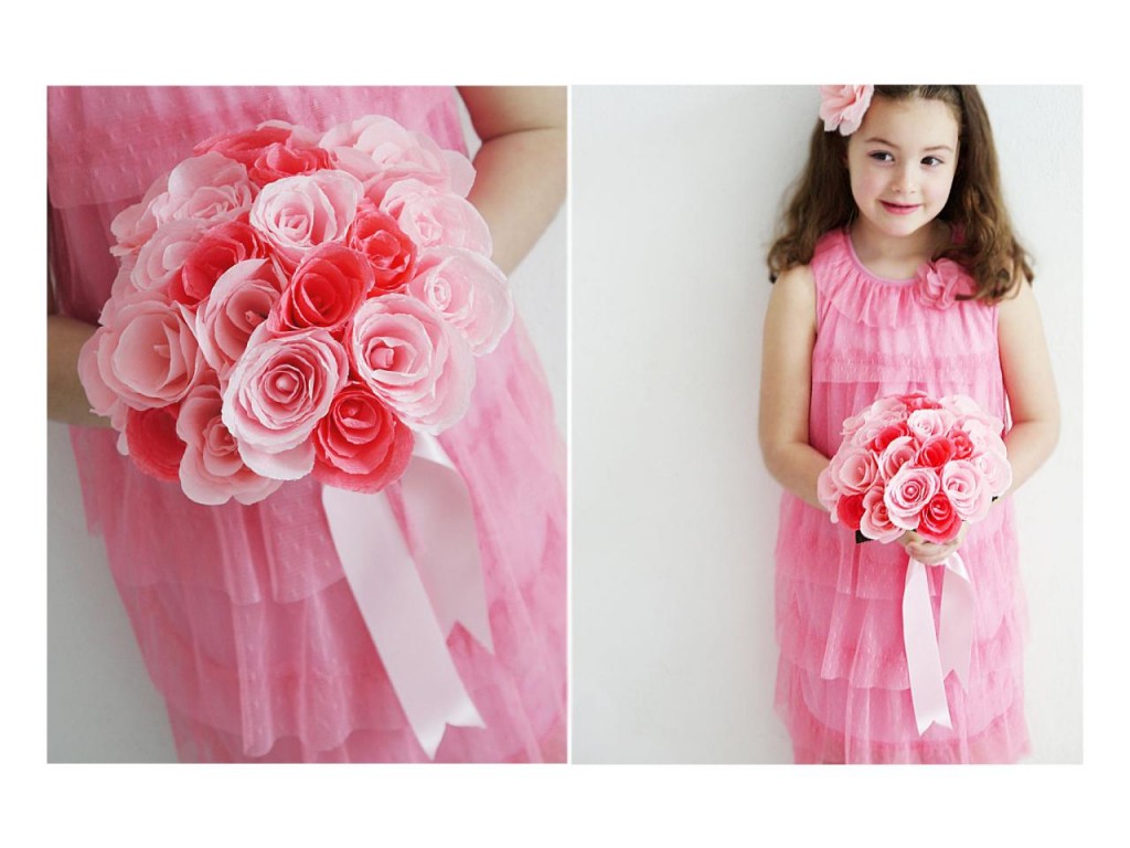 come fare i fiori di carta per addobbi cerimonie