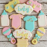 Biscotti decorati battesimo bambina