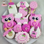 biscotti per battesimo bambina gufetto