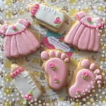 Biscotti decorati battesimo bambina_vestitino