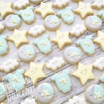 Biscotti decorati battesimo bambino_stelline-luna