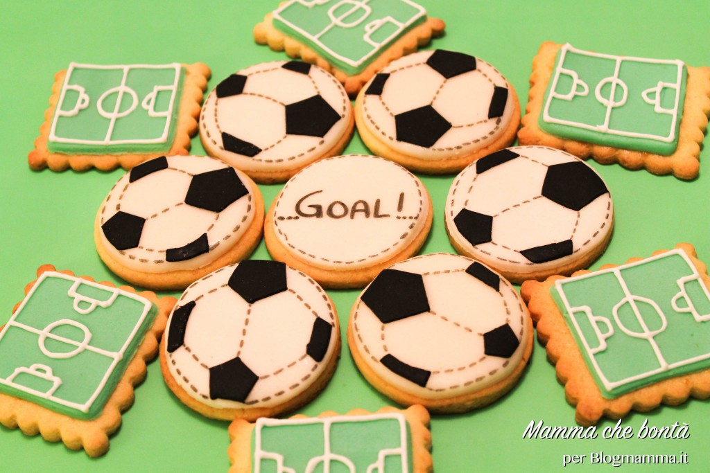 Come fare i biscotti calcio per festa compleanno bambino