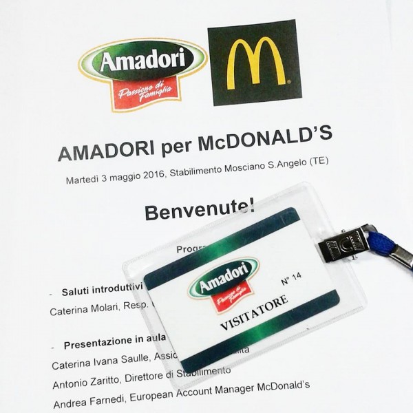 mcnuggets visita Amadori