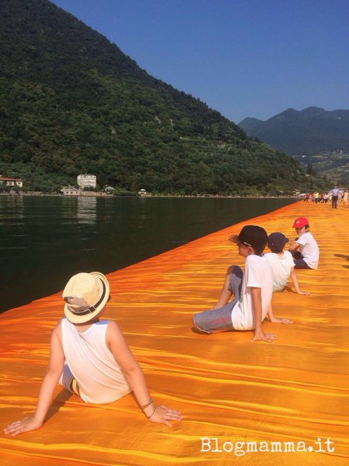 the floating piers bambini