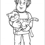disegni-da-colorare-di-sam-il-pompiere_sam-con-un-gatto