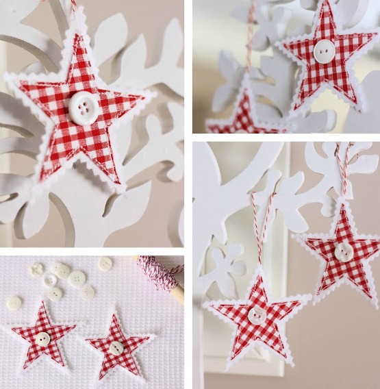 addobbi e decorazioni di Natale con le stelle