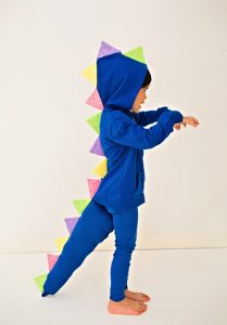 Costume Da Dinosauro Per Bambino Con Cappuccio - Tuta Unisex Verde Scuro - Morbido Poliestere Per Halloween, Carnevale, Feste A Tema - Taglie 100-130 Cm