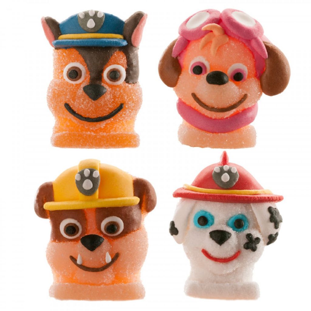 Decorazioni Paw Patrol per torta_Paw Patrol pupazzi per torte caramelle