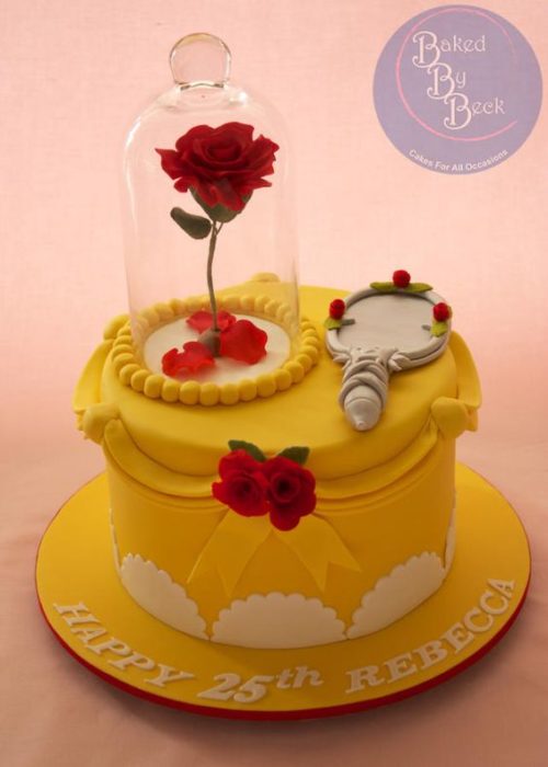 Le 10 torte della Bella e la Bestia piĂč belle per feste di compleanno
