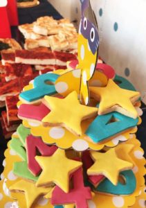 biscotti decorati per compleanno_stelle e numeri