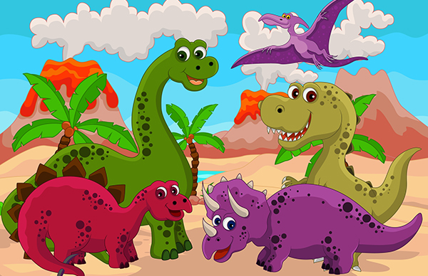 Disegni Dei Dinosauri Da Colorare E Stampare Gratis