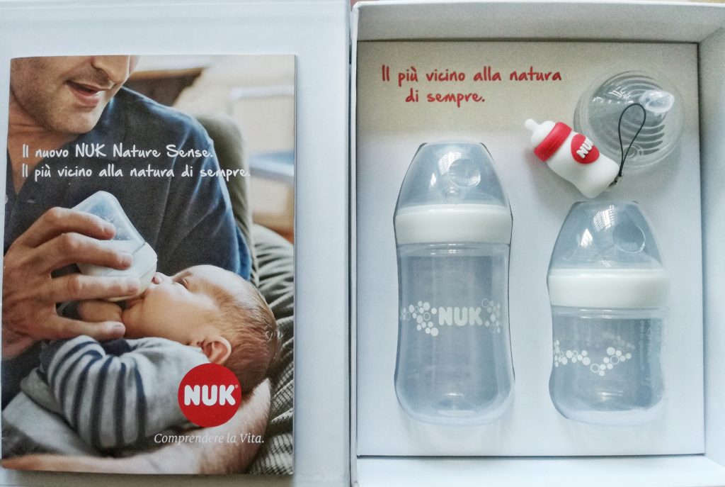 Nuk Nature Sense biberon