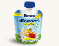 Milkymerenda humana frutta mista _ merenda bambini piccoli