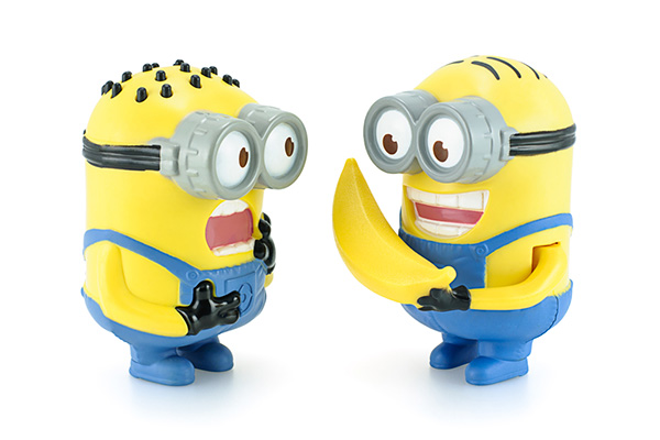 Torte dei Minions personaggi con banana