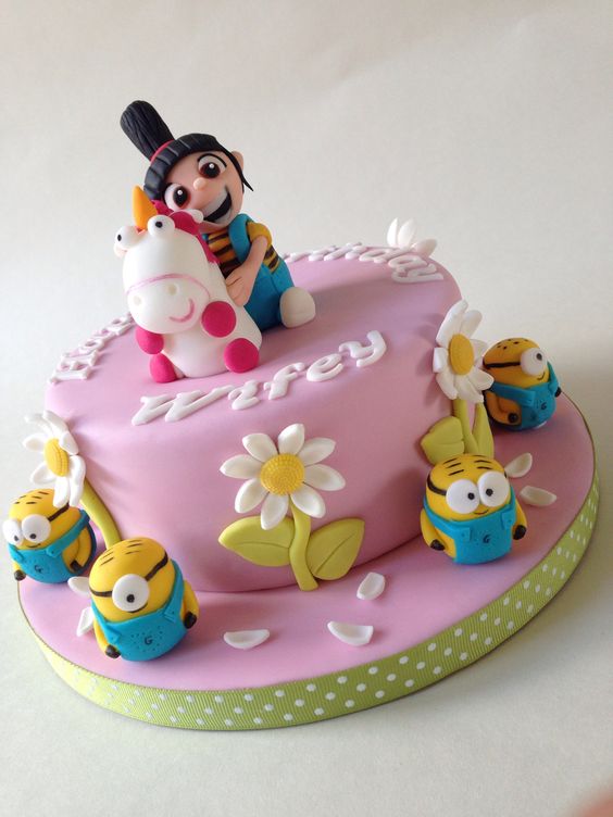 Torte dei Minions per bambina