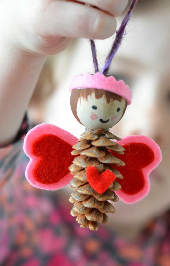 come usare le pigne fatina