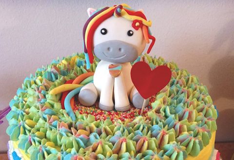 torte unicorno per feste di compleanno bambini con sfumature ganache_ copertina