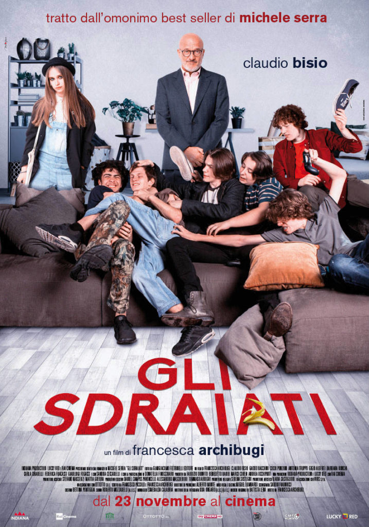 gli sdraiati locandina film