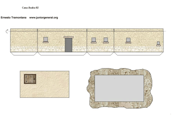 casette di carta da stampare per presepe 