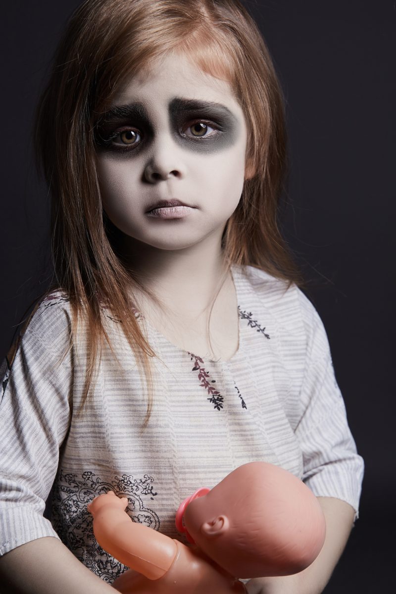 trucco per halloween semplice