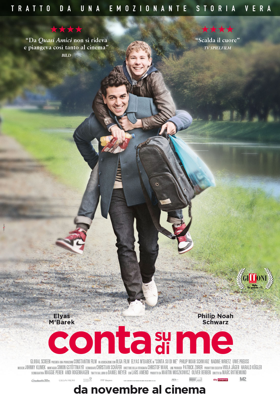 Abbiamo visto in anteprima il film Conta su di me, che uscirà nelle sale il 22 novembre. Ecco cosa ci è piaciuto e perchè 