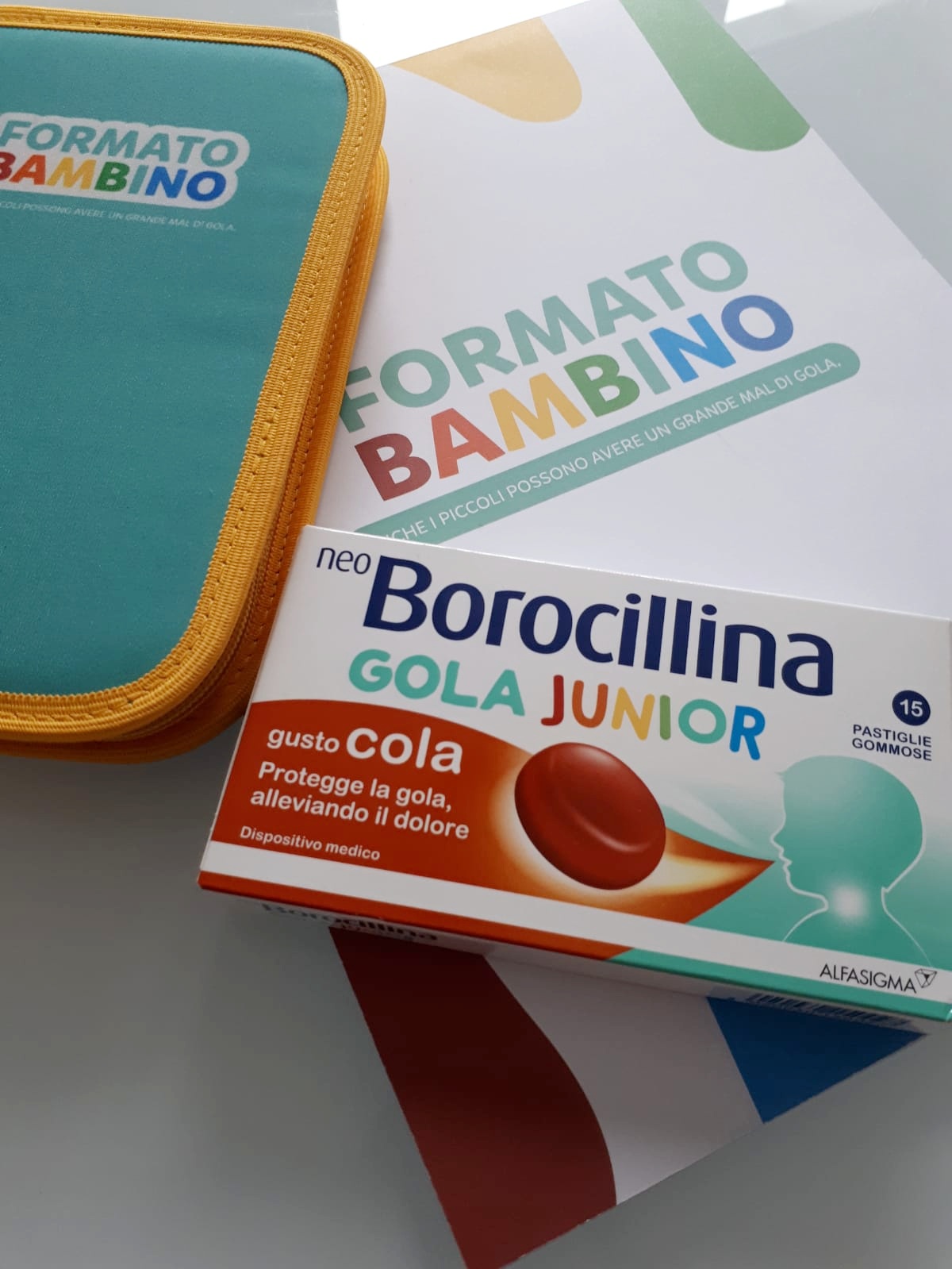 Neoborocillina junior mal di gola