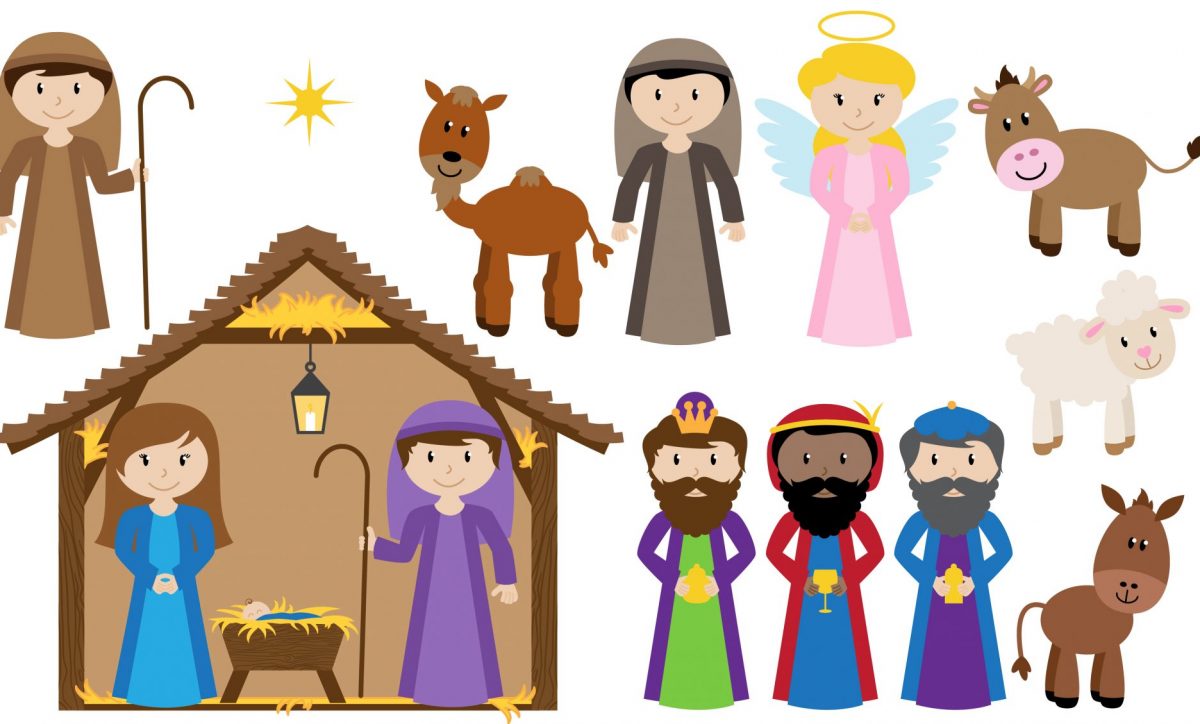 Ecco alcuni personaggi del Presepe da ritagliare, ideali per i lavoretti e le attività da fare con i bambini a Natale