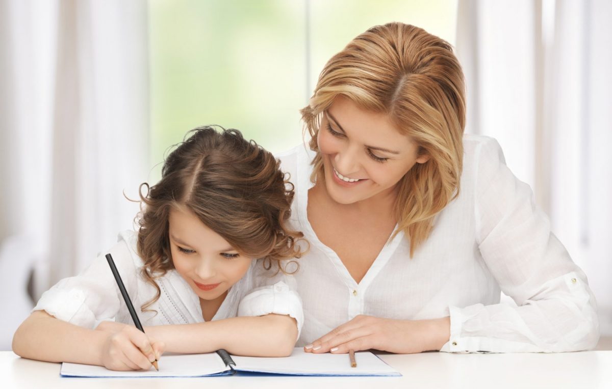 fare i compiti con i bambini