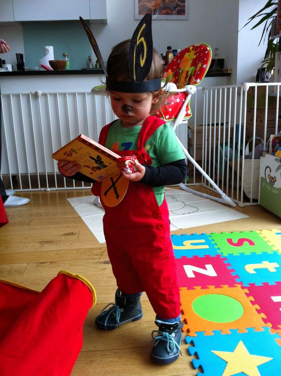 Vestito Carnevale Bing fai da te facile per bambini piccoli