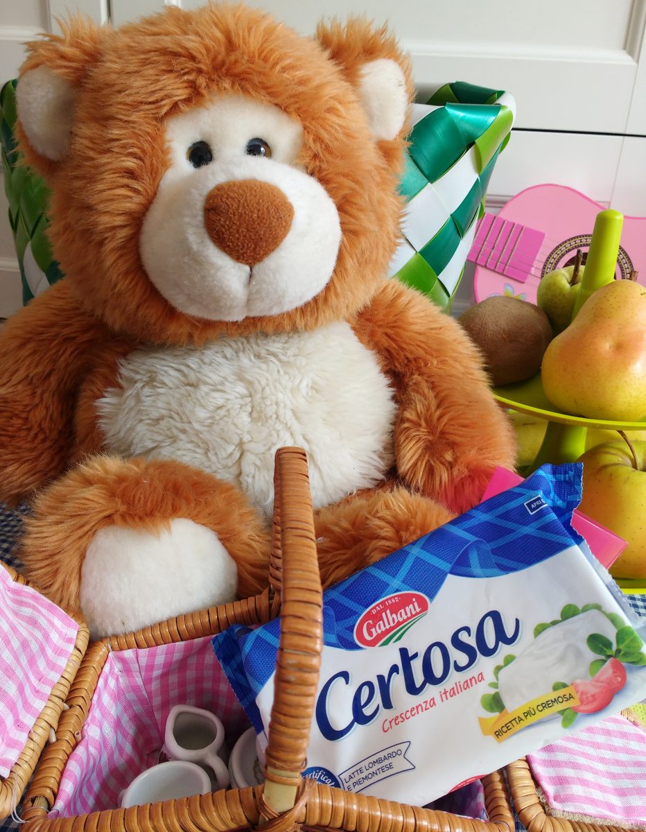 Merenda sana per i bambini con Certosa Galbani _ orso