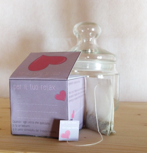 cosa regalare alla festa della mamma scatola porta tisane 
