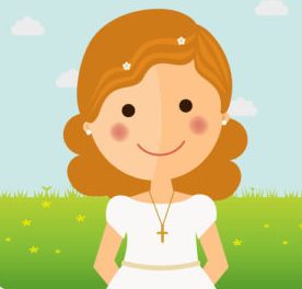 inviti per prima comunione bambina da mandare su whatsapp