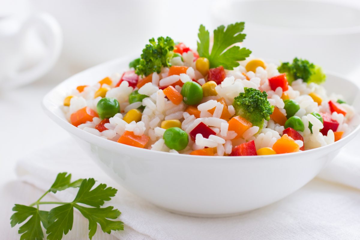 insalata di riso freddo classica