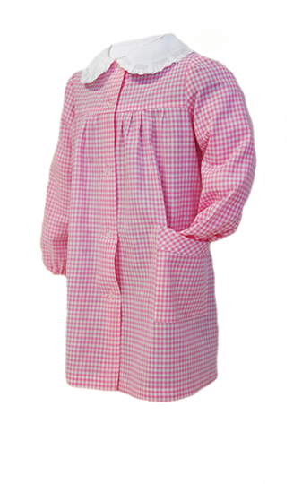 grembiuli cotone 100 asilo bambina