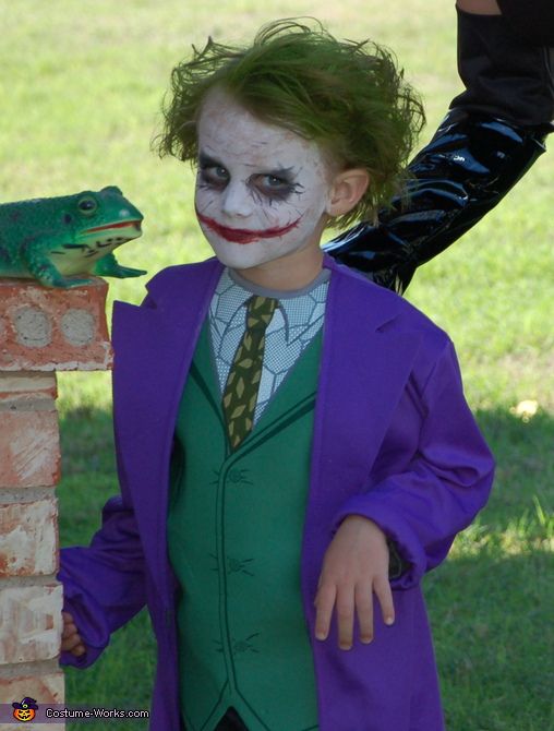 Vestito joker bambino fai da te clearance