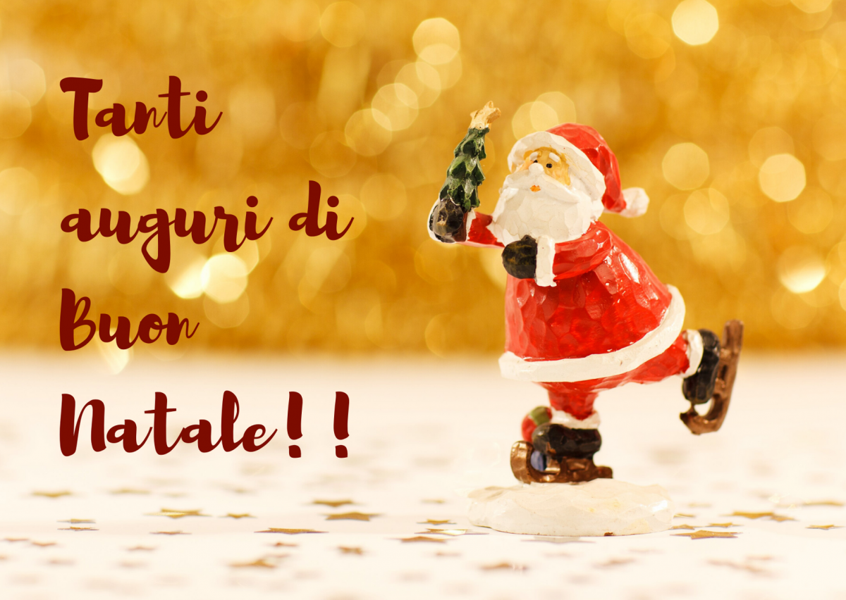 immagine natalizia con babbo Natale
