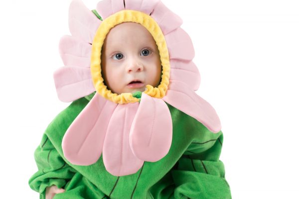 Costume da fiore fai da te per Carnevale e recite