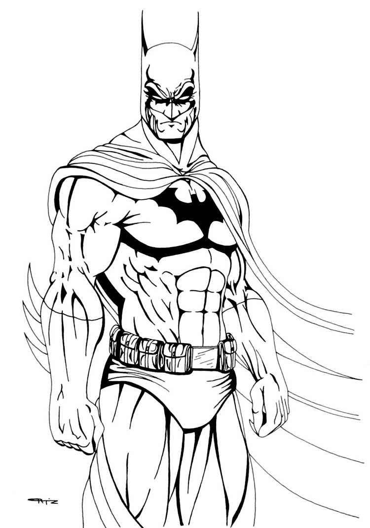  View 42 Disegni Da Colorare Per Bambini Batman