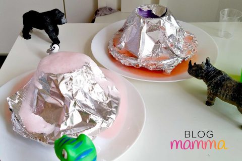 Esperimenti di scienze con i bambini _il vulcano