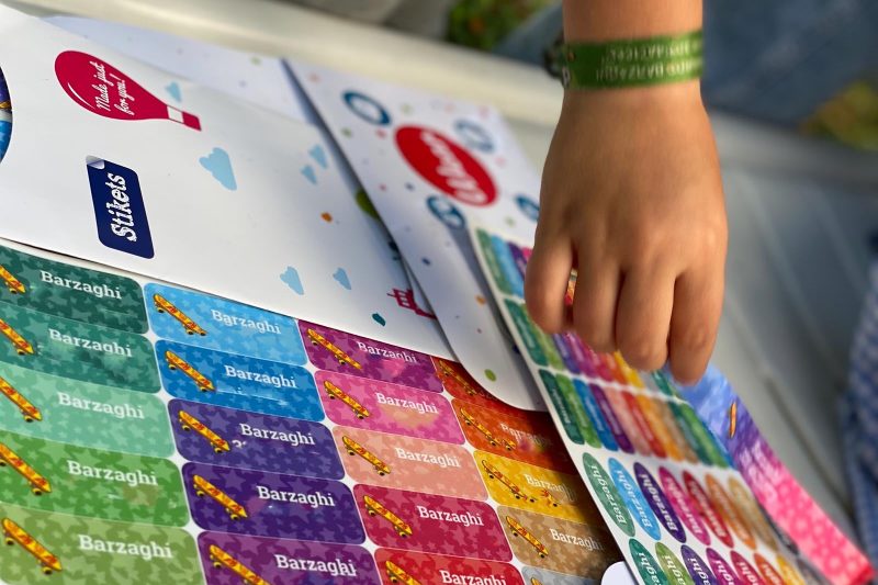 etichette personalizzate adesive stikets