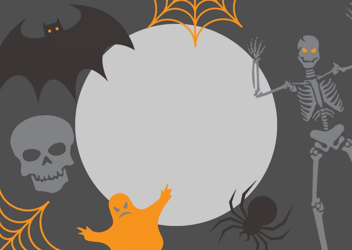 biglietto per caccia al tesoro a tema halloween