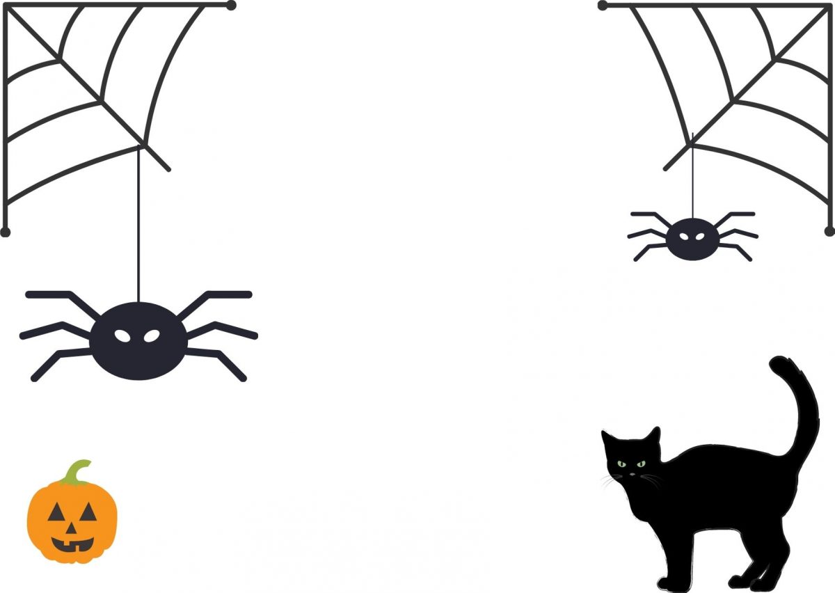 biglietto per caccia al tesoro a tema halloween