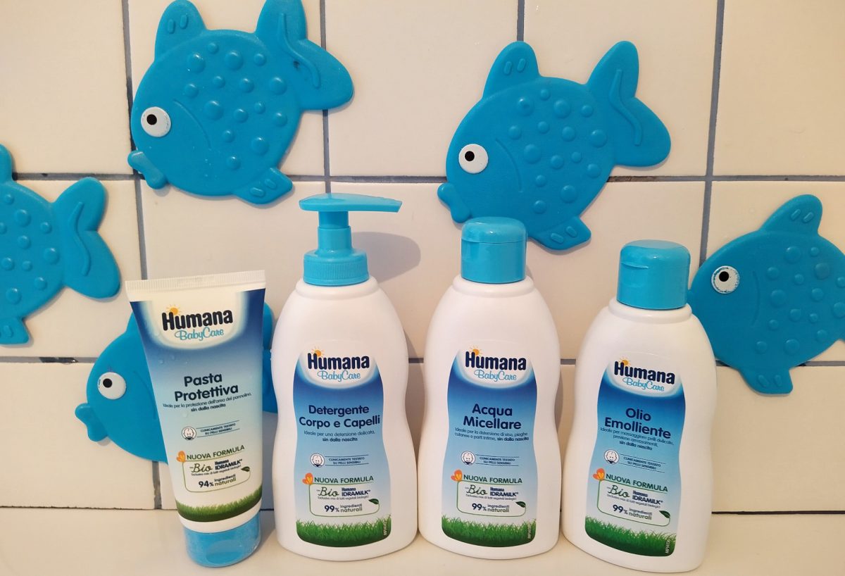 Linea Humana BabyCare_prodotti bagnetti