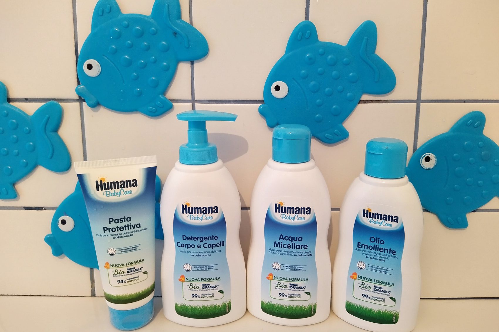Linea Humana BabyCare_prodotti bagnetti