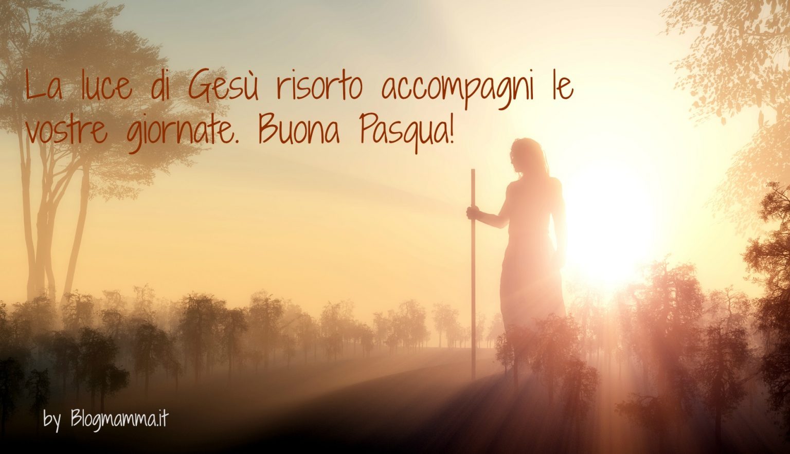 Biglietti di buona Pasqua per WhatsApp