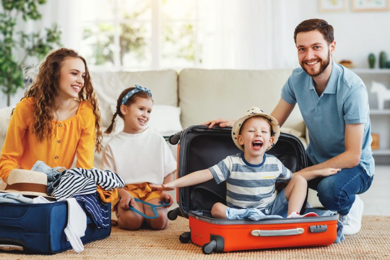 viaggiare con i bambini